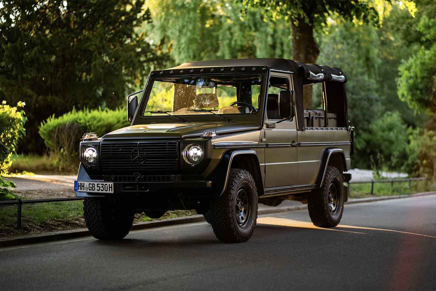 Mercedes-Benz G-Class Yellow Olive Matt